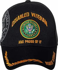 U.S. ARMY DISABLED VETERAN  AND PROUD OF IT HAT