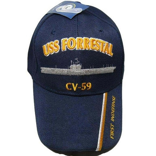 USS FORRESTAL HAT