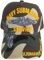 NAVY SUBMARINE SERVICE CAMO HAT