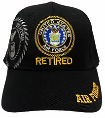 UNITED STATES AIR FORCE RETIRED HAT