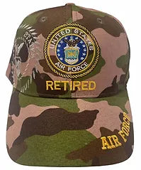 U.S. AIR FORCE RETIRED CAMO HAT