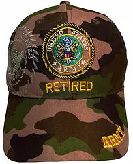 U.S. RETIRED CAMO HAT