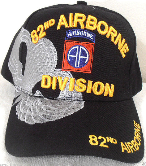 82nd AIRBORNE DIVISION BLACK HAT