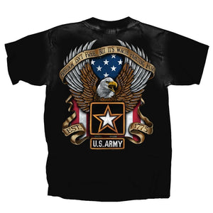 ARMY FREEDOM ISN'T FREE BUT IT'S WORTH FIGHTING FOR T-SHIRT