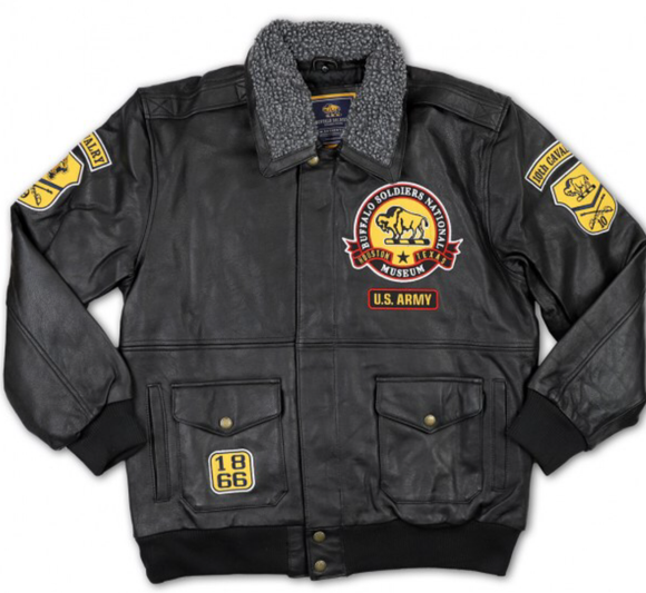 BUFFALO SOLDIERS LEATHER JACKET