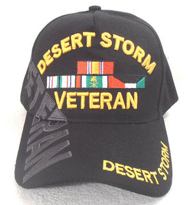 DESERT STORM VETERAN BLACK HAT