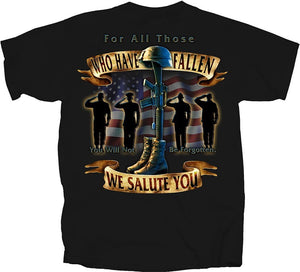 MILITARY FOR ALL THOSE WHO HAVE FALLEN T-SHIRT
