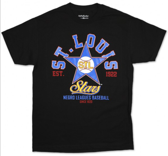 NLBM TEE ST LOUIS STARS - BLUE PRINT