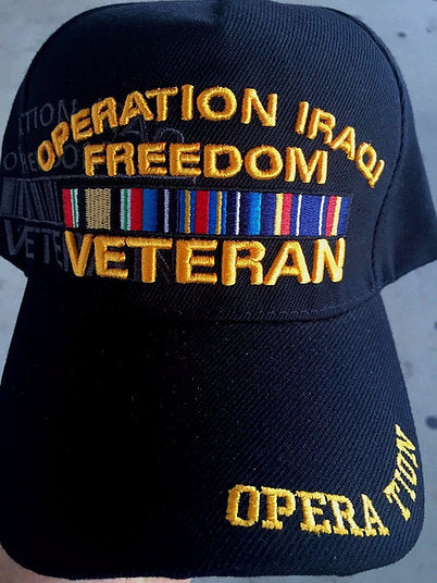 OPERATION IRAQI FREEDOM VETERAN HAT