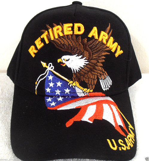 RETIRED ARMY HAT