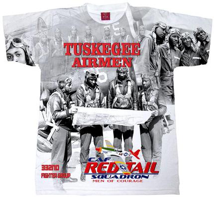 TUSKEGEE AIRMEN ALL OVER PRINT T-SHIRT