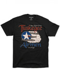 TUSKEGEE AIRMEN GRAPHIC TEE - BLACK, OLIVE GREEN