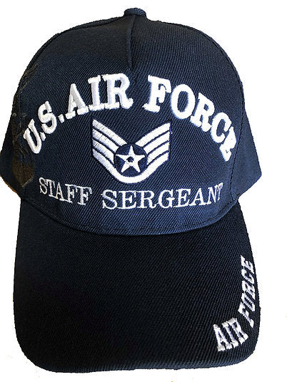 U.S AIR FORCE STAFF SERGEANT HAT – Turners Creation