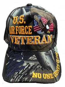 U.S. AIR FORCE VETERAN CAMOUFLAGE HAT