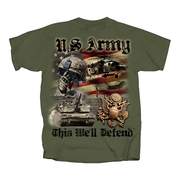 U.S. ARMY THIS WE'LL DEFEND T-SHIRT