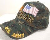 U.S. ARMY VETERAN CAMOUFLAGE HAT