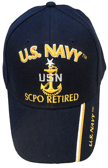 U.S. NAVY SCPO RETIRED HAT