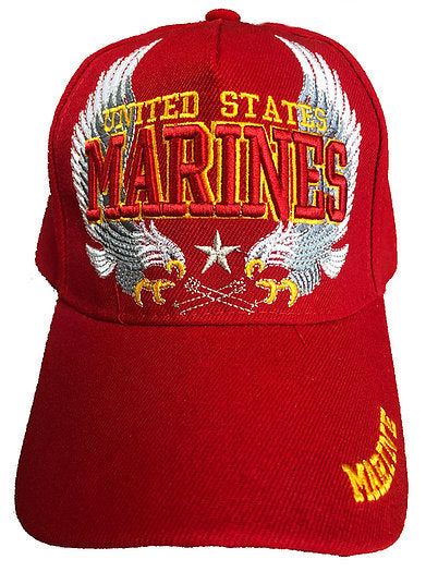 UNITED STATES MARINES RED HAT