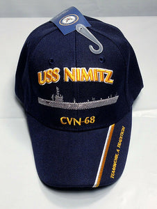 USS NIMITZ HAT